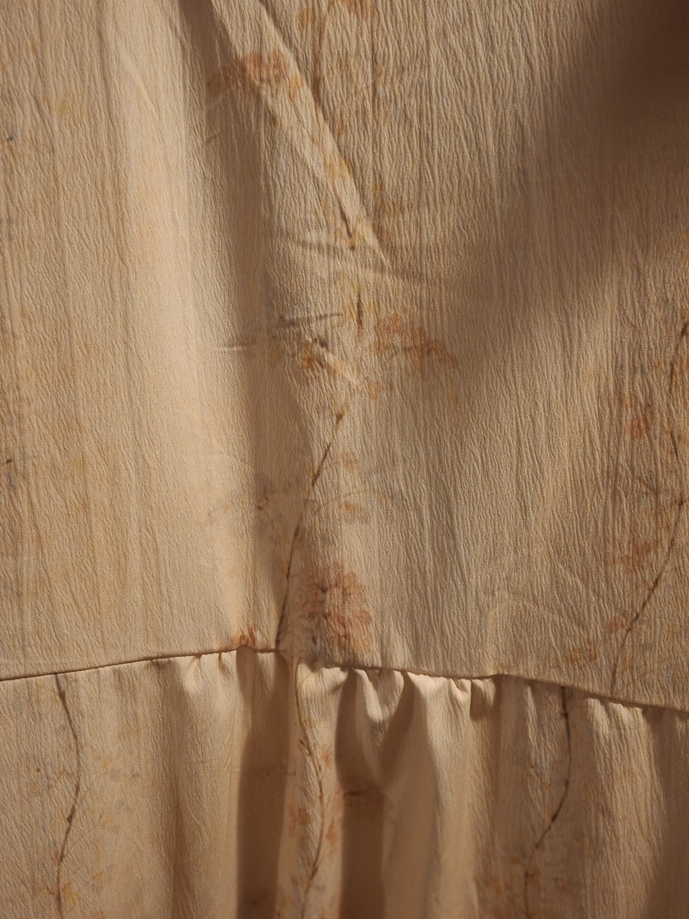 Sleeveless Cream Maxi Dress with Pockets - Picture 7 of 9